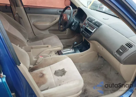 2005 Honda Civic Vp z USA, uszkodzony, nr VIN 1HGES16485L020634